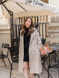 Coatsweater -  Seoul trenchcoat เทรนโค้ทรุ่นโซล สีเบจ**