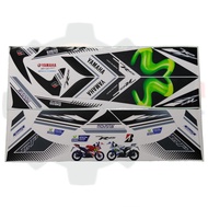 Yamaha R15 V2 Motorcycle Sticker Movistar Black Variation
