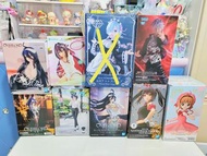 女角 figure 長闊盒 標準盒 龍珠 初音未來 雷姆 花嫁 兔女郎 overlord 沙花叉 拉姆 小櫻 超級索妮子 妮姬