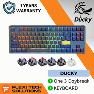 Flexi Tech DUCKY One 3 TKL Daybreak RGB Mechanical Keyboard Wired