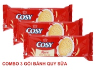 Combo 3 Gói Bánh Quy Sữa Cosy Marie Kinh Đô Gói 136G