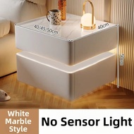MLZH | Intelligent E0 Grade Eco-friendly Pine Wood Bedside Table