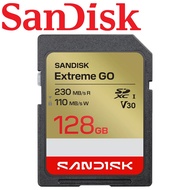 SanDisk 128GB 128G Extreme GO SD SDXC UHS-I U3 V30 Memory Card [Ready Stock]