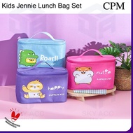Lunch Fit Set Lunch Box / Kids Jennie Lunch Bag Set / Place For Small Kids Food Send Directly
