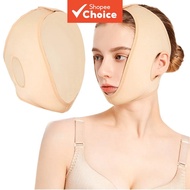 Face Slimming Bandage V-Line Facial Shaper Elastic Double Chin Remover Lift Up Belt Face Massager Wo