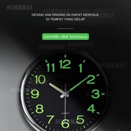 SOMEMAY Imported glow in the dark wall clock M22 / aesthetic wall clock 12inch (30CM) Clock/