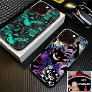 FHlightColor Case For Samsung S24 S23 Ultra S22 S21 Plus S20 S21 S23 FE Note 20 Ultra Trend English 