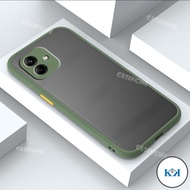 KK Samsung A04 A04e Shockproof Transparent Matte Casing Protects the Camera for Samsung Galaxy A04 A