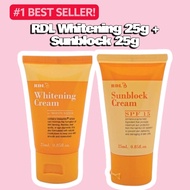 RDL Whitening Cream 25g + RDL Sunblock 25g