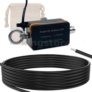 A30 1-30MHz Pocket HF Antenna Shortwave Antenna Inverted V Horizontal Balun Long Line Wideband End-f