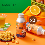 SAGE TEA - SAGE TEA 精品果茶-和歌山蜜柑橙靜岡綠茶X 2罐
