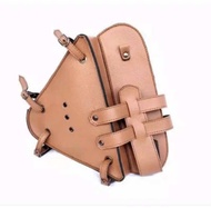 Tas samping sidebag motor klasik custom side bag trail vintage cb100 honda win100 cb100 c70 sepeda o