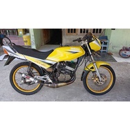 Good QUALITY MOTORCYCLE - Repsol RXZ undercarriage exhaust - RXZ exhaust - Yamaha RXZ undercarriage 