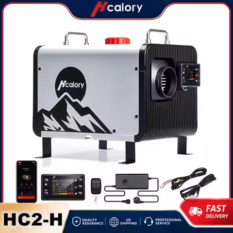 Hcalory HC2-H 8KW All-in-One Diesel Air Parking Heater DC12V/24V Portable Diesel Heater 0.12-0.45 L/
