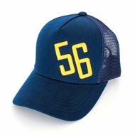 56design Bank Cap Hat Mesh Logo
