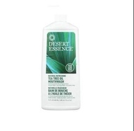 *包送貨* 2 支 Desert Essence Tea Tree Oil Mouthwash 茶樹油漱口水16 Fl Oz-718334221137