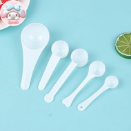 Flym 10Pcs 1g 3g 5g 10g Measuring Plastic Scoop Measuring Spoons Milk Powder Spoons EN