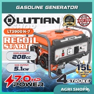 Agrishop LUTIAN Gasoline Generator LT3900N-7 Recoil Start 7.0HP 208cc | Mesin Penjana Kuasa Enjin Pe
