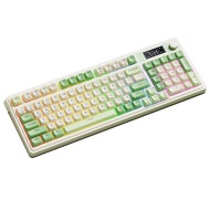AULA S99 Pro 99คีย์แบบมีสาย/2.4G/บลูทูธสามรุ่น RGB คีย์บอร์ดแบบกลไก