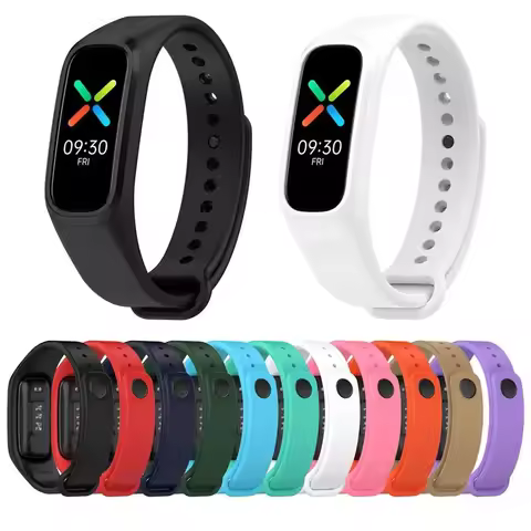 Sport Strap For OPPO Band Replacement Silicone Bracelet For OnePlus band OPPO EVA Watch TPU Wristban