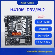 Asus H410M-D3V M.2 Desktop Computer Motherboard 1200 Pin DDR4 Dual Channel 10th Generation CPU Appli
