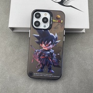 anime comic armor electroplating hot silver Phone Case For iPhone 15 Pro Max 14 ProMax 13 12 12Pro 11 Shockproof Phone soft border hard case Mobile phone protective case