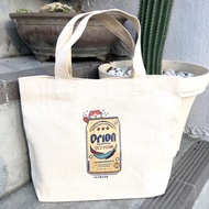 沖繩Orion生啤酒の日常 帆布手提袋(午餐袋) 手工印製 Canvas bag