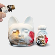 手工製造 I 招財貓擴香石 I 流體藝術