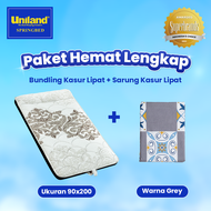 Uniland Kasur Lipat 90x200 Bonus Tas Kasur - Busa Gulung Lantai Travel