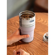 tumbler TYESO TYESO Large-Capacity Thermos Cup Girls High-Value Big Mac Car Cooling Coffee Cup Men's