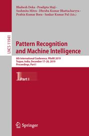 Pattern Recognition and Machine Intelligence Bhabesh Deka