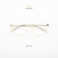 แว่นตาสายตาสั้น เลนส์บลูบล็อคออโต้ รุ่น MIGUEL มิเกล 0731C กรองแสงสีฟ้า ในร่มเลนส์ใส ออกแดดเปลี่ยนสี