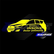 Stiker kaca mobil innova reborn cutting stiker kaca belakang mobil innova terlaris