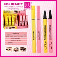 (AIKO) KISS BEAUTY MAGIC LASH GLUE LINER LONG LASTING & WATERPROOF 1ML