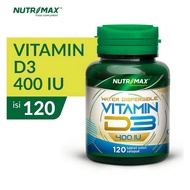 Nutimax vitamin D3 400 IU vitamin supplementation D3