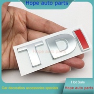 New upgrade 3D Metal TDI Car Styling Badge Emblem Decal Sticker for VW Sk0da Golf JETTA PASSAT MK4 MK5 MK6 Car Accessories