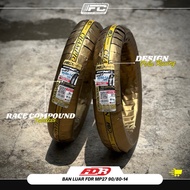 FDR MP27 OUTER TIRE Ring 14 90/80 RACE COMPOUND TUBLES ORIGINAL (Production 2025)