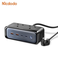 【1Yr Warranty】 MCDODO 70W 2C+1A+1AC or 2C+2A+2AC GAN Lightng Protection Power Strip UK Plug CH 4660