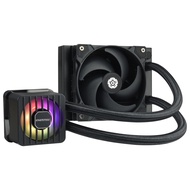 ENERMAX LIQMAXFLO SR 120mm A-RGB AIO CPU Liquid Cooler- High-Performance Pump up to 3000RPM, 60mm VR