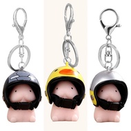 Cute 1Pcs Gadget Helmet Squeeze Dick With Keychain Squishy