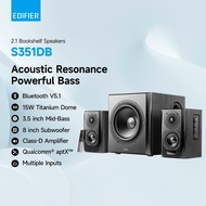 Edifier S351DB 2.1 Speakers - Bluetooth V5.1 | 8" Subwoofer | Titanium Dome Tweeter | Multiple Conne