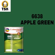 1LITRE Colourland Big Tree High Gloss (6638 APPLE GREEN)