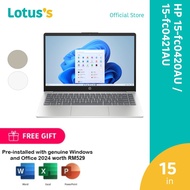 HP 15-fc0420AU / 15-fc0421AU HD Laptop Warm Gold / Natural Silver (7120U,8GB,512GB,15.6",W11,H&S+M36