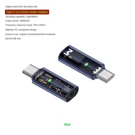 STODER Type C to 3.5mm Jack Audio Adapter USB C to Earphone Converter AUX HiFi Connector Phone Headp