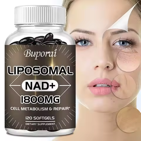 Liposomal NAD - Support Cell Repair & Cellular Health, Promote Metabolism, Stress Relief, Support He