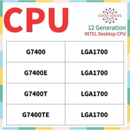 G7400 G7400E G7400T G7400TE 12th generation INTEL Pentium Gold Desktop CPU LGA1700