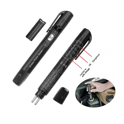 Portable Brake Fluid Diagnostic Pen DOT 3/4/5 Brake Fluid Testing Tool Automatic Shutdown Brake Flui