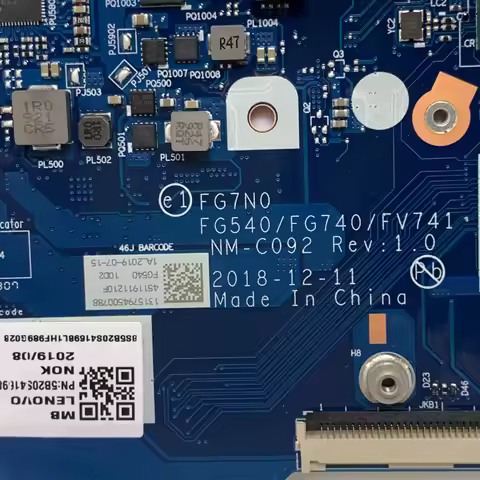 Mainboard NM-C092 For Lenovo Ideapad L340-15IWL L340-17IWL Laptop Motherboard N16V-GMR1-S-A2 W/ SRFF