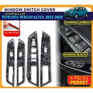 TOYOTA WIGO/AGYA 2023- 2025 Power Window Switch Panel Frame Cover Accessories