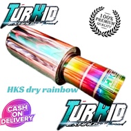 HKS CARknalpot PLONG rainbow DRY SOUND Stainless exhaust HKS Pelangii exhaust